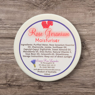 Rose Geranium Moisturiser