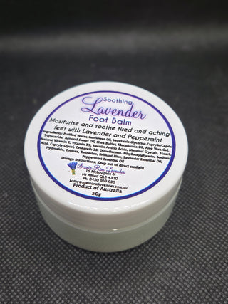 LAVENDER & PEPPERMINT FOOT BALM -50ml
