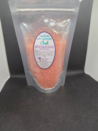 Meditation-Lavender, roship & pink clay -250g