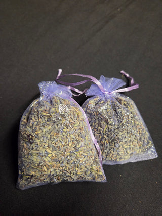 Lavender Organza Bags