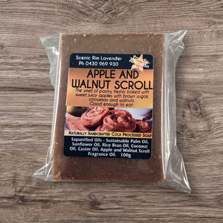 Apple & Walnut Scroll