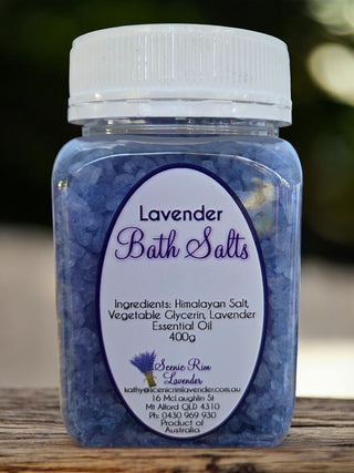 Lavender Bath Salt-400g