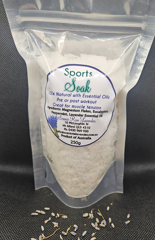 Sports soak-magnesium,eucalptus -250g